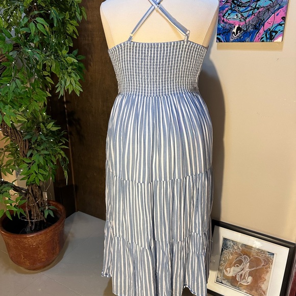 Striped Old Navy Ruffle Dress XL - Picture 5 of 15